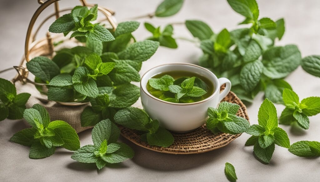 benefici del tè alla menta