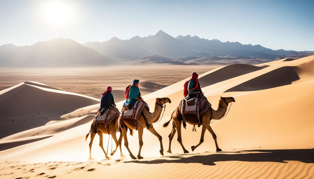 excursión en dromedario Merzouga