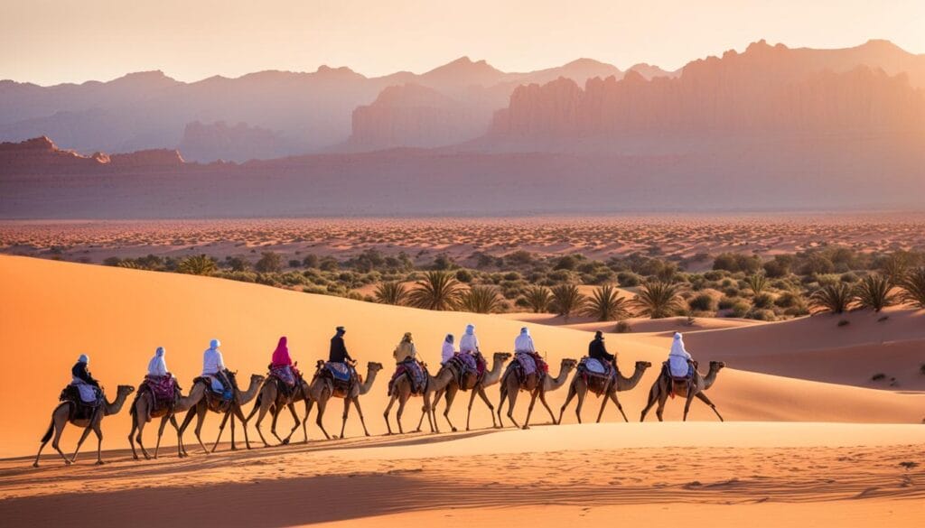 escursione nel deserto di marrakech agafay