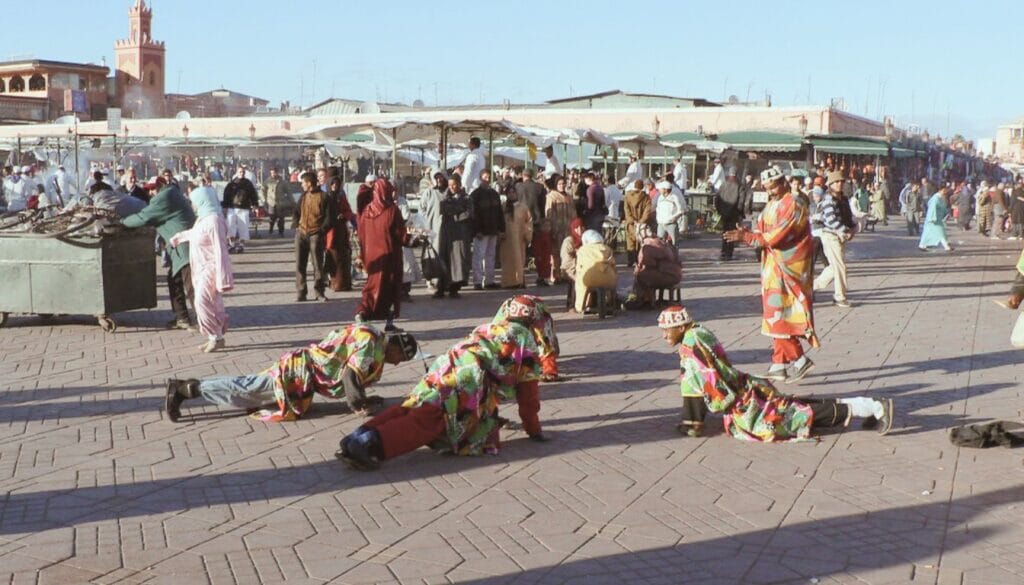 spectacles de rue - Place Jemaa el-Fna