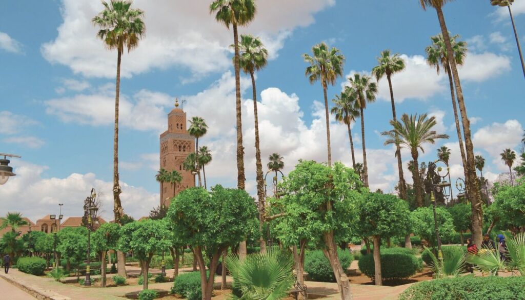 Besuch in Koutoubia